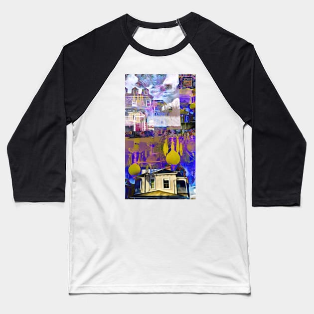 chandelier Baseball T-Shirt by Pipsilk